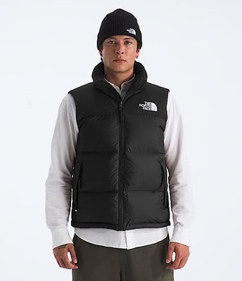 The North Face Men's 1996 Retro Nuptse Down Vest Black Size XXL NWT $230 MSRP