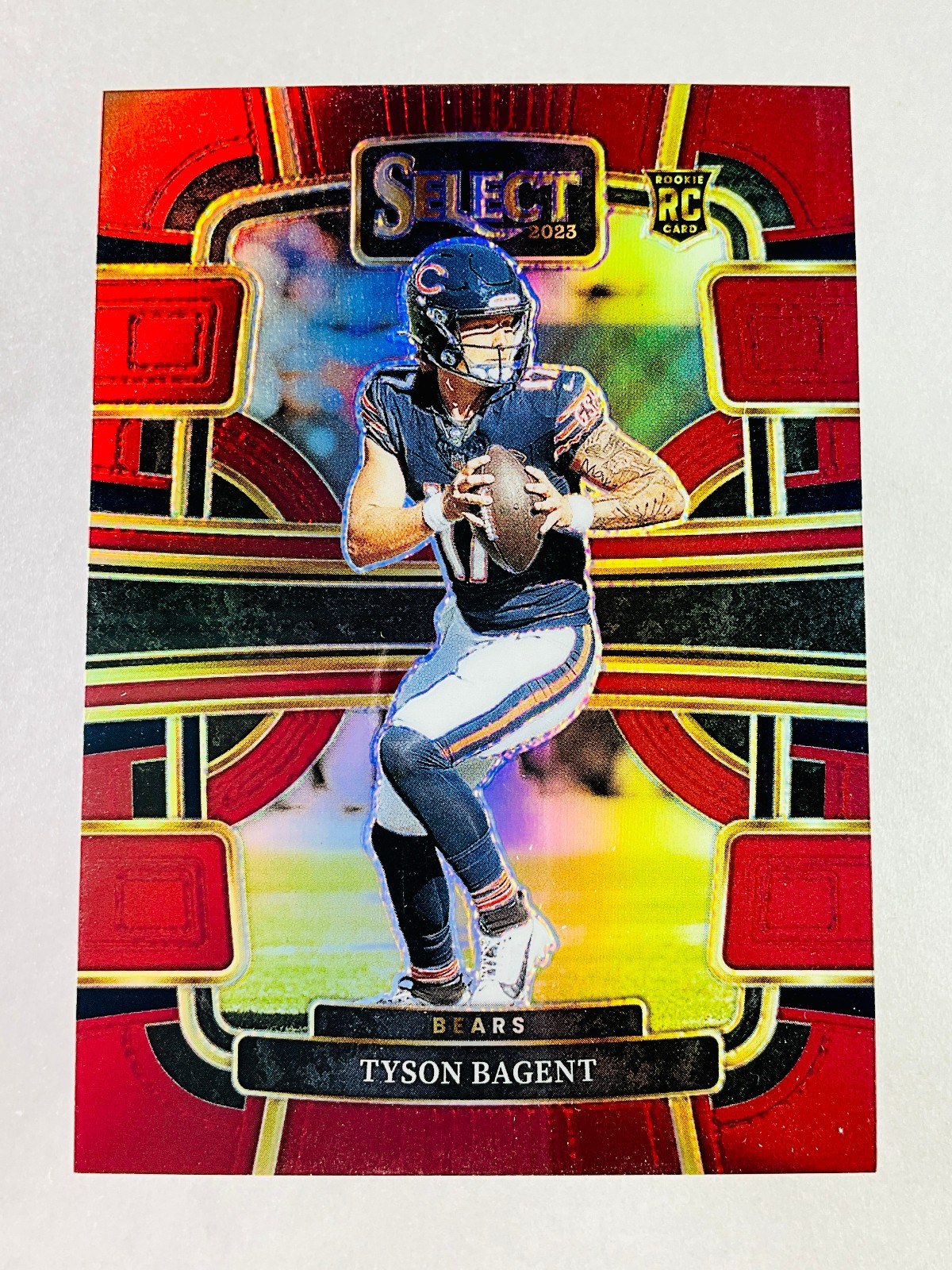 2023 Select Tyson Bagent RC Maroon Prizm Rookie Concourse #/149 Bears