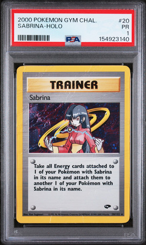 Sabrina (Unlimited) graded PSA 1 for sale on eBay