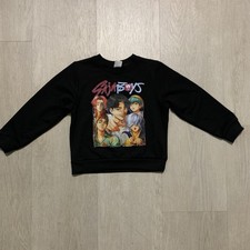 Kpop Demon Hunters Saja Boys Group Shirt Anime Kids Size 120 6 To 7 Black New