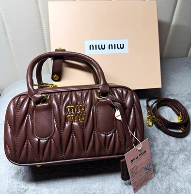 Zip Bags & Miu Miu Handbags for Women for sale | eBay
