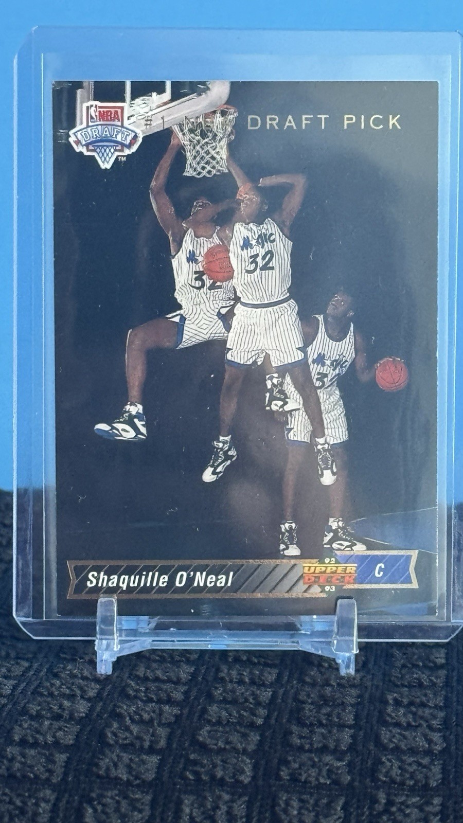 Shaquille O'Neal 1992-93 Upper Deck Rookie #1 NBA Draft Pick