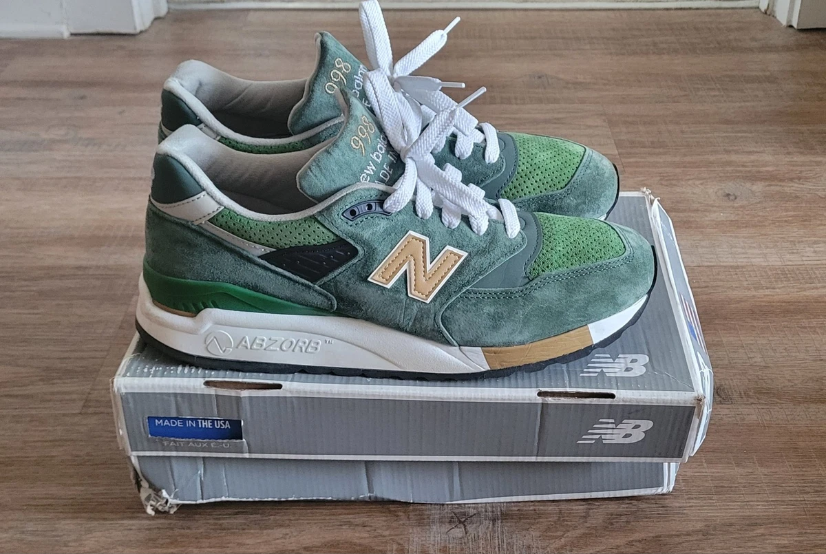 New Balance J. Crew x 998 Made in USA Greenback for Sale
