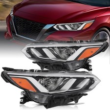 2020-2022 Halogen Headlight Assembly Replacement OE Style Front Both Sides