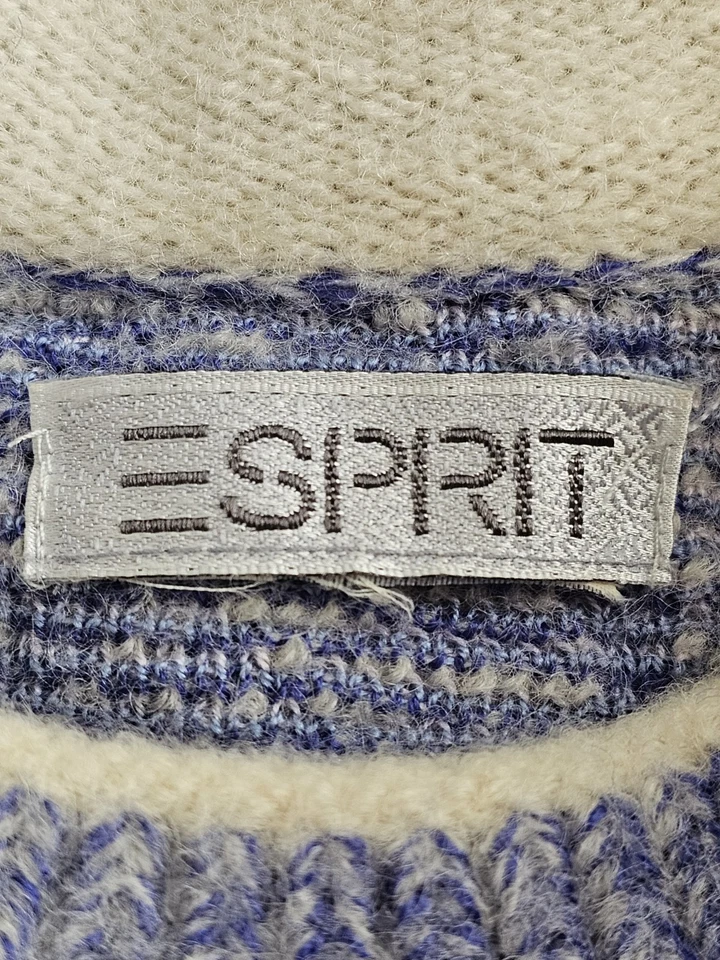 Vintage Esprit Geometric Print Sweater Size Large/Xlarge  - Image 4 of 4