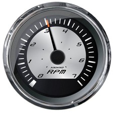 Faria Platinum 4" Tachometer - 7000 RPM Gas - Inboard, Outboard  I/O 
