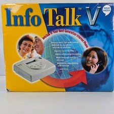 Vintage InnoMedia InfoTalk V Next Generation Internet Phone VOIP Device NOS