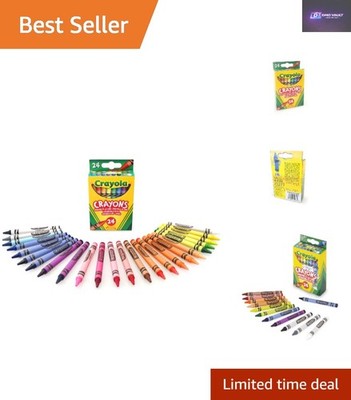 Lustige, ungiftige Crayola Buntstifte in kräftigen Farben - 24 Stück für kreative Kinder!
