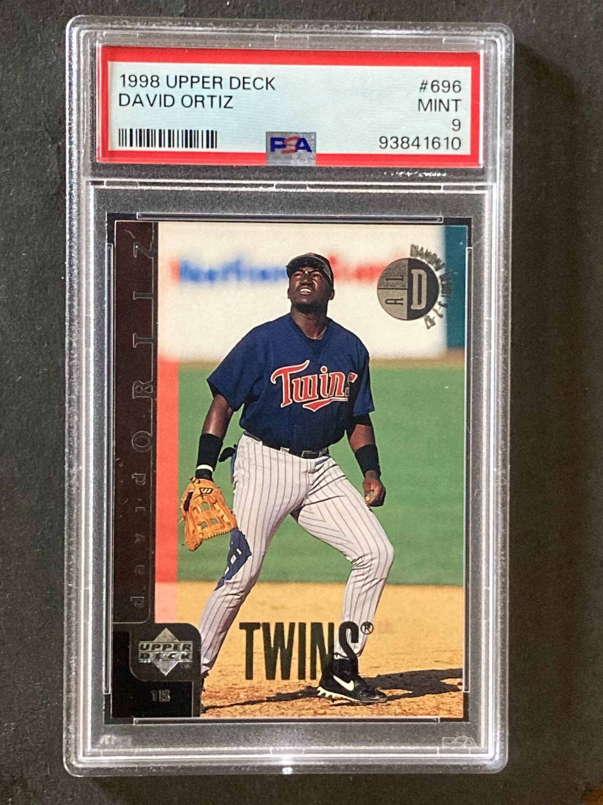 David Ortiz #696 Baseball Cards 1998 Upper Deck trading card — raw and PSA graded price guide