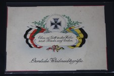 AK Deutschland Ehre sei Gott in der Höhe usw. Feldpost 1914 #PL488