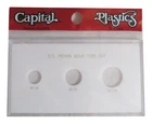 Capital Plastics 3-Coin Indian Head Gold Type Set Holder $10 $5 $2.50 eagle case