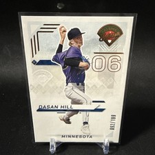 2025 Panini Prospect Edition Dasan Hill #55 /199 Minnesota Twins SP Serial #’d