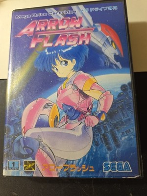 Arrow Flash Mega Drive Video Game Software Japan Preowned 