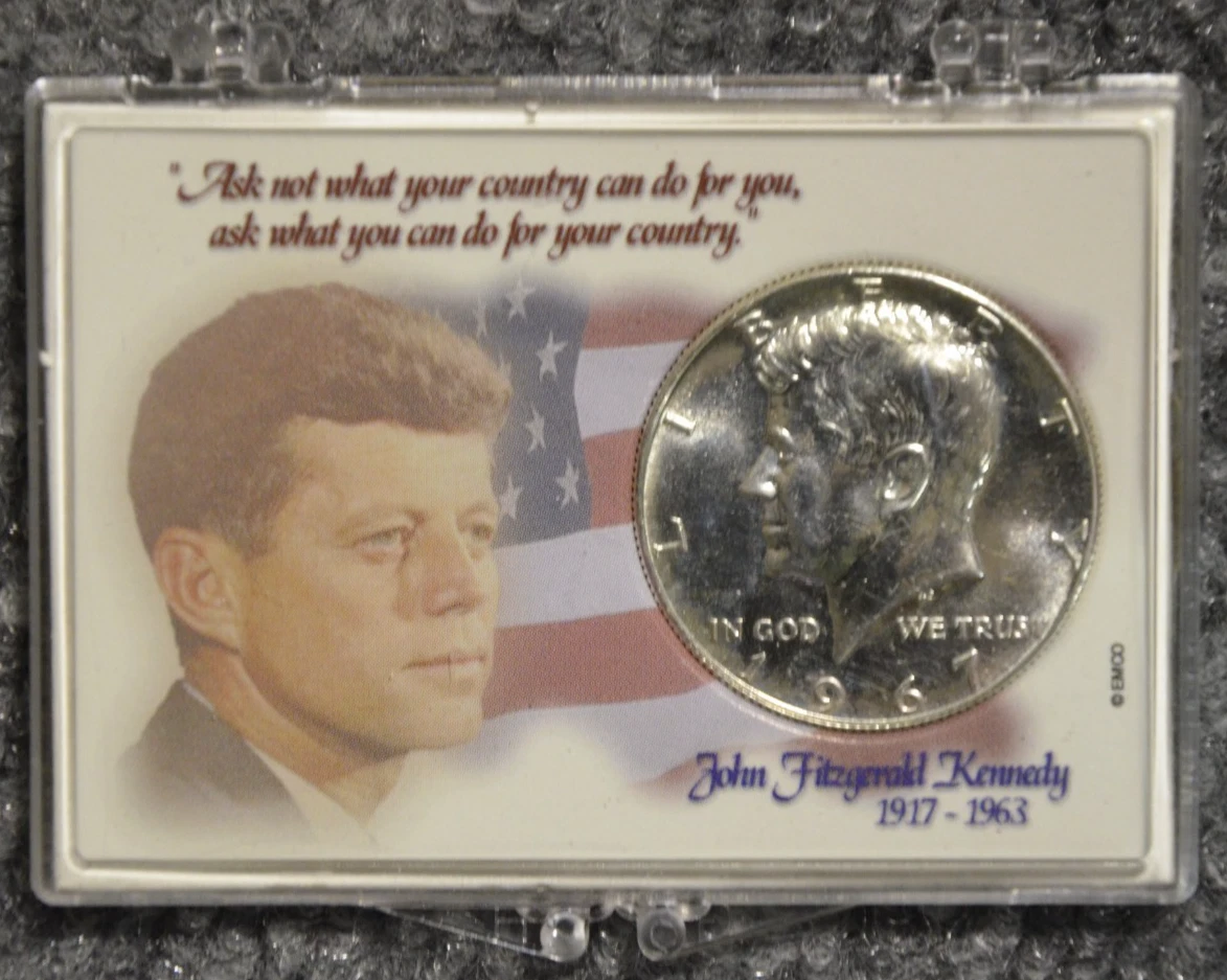 Uncirculated U.S. Mint 1967 Kennedy US Half Dollars (1964-Now) for