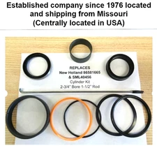 86581665 & older # SML40456 Replaces Seal Kit fits some N.H. loaders See Details