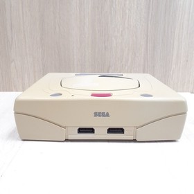 SEGA SATURN console Japan white bundle with 2 controllers, 3 games & memory