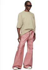 Rick Owens RU02D6339 SCT Cargobelas 23 THULIAN  Men’s Pants Size 48 M