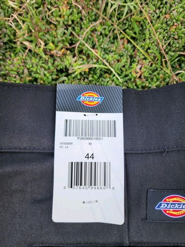 NWT Dickies Loose Fit Cargo Work Shorts Men's 44 Black 13" Inseam Loose Fit - Picture 8 of 14
