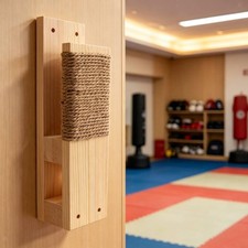 Makiwara Board Target Wooden for Adults for Taekwondo Arts