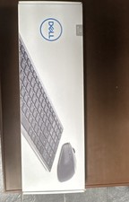 Dell Keyboard Mouse Bundle Gray Boxed Set Includes Keyboard and Mouse