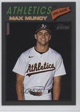 2026 Topps Heritage Dark Gray Border Max Muncy #105 5f0