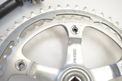 SHIMANO GOLDEN ARROW BICYCLE 170 MM 52/42 TOOTH JIS CRANKSET 68 MM