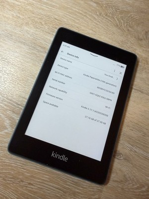 amazon kindle paperwhite 10th generation 32gb PQ94WIF Twilight Blue
