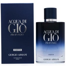 Acqua Di Gio Profondo by Giorgio Armani 3.4 oz Parfum Spray for Men - NEW IN BOX