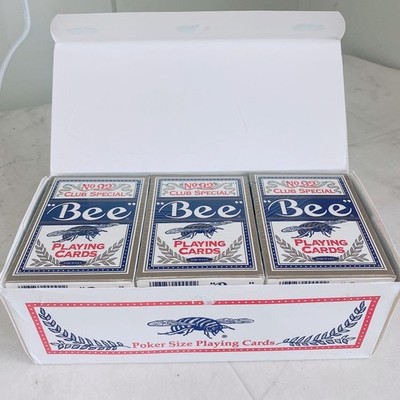 Bee No.92 Casino Playing Cards Blue 1 Dozen Set