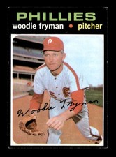1971 Topps #414 Woodie Fryman   VG/VGEX X3534034