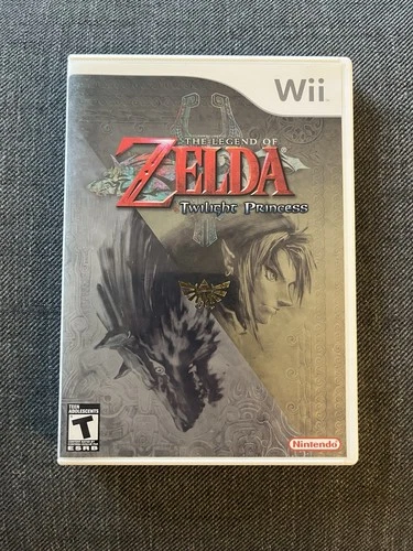 Nintendo Wii The Legends of Zelda Twilight Princess Complete With Manual CIB