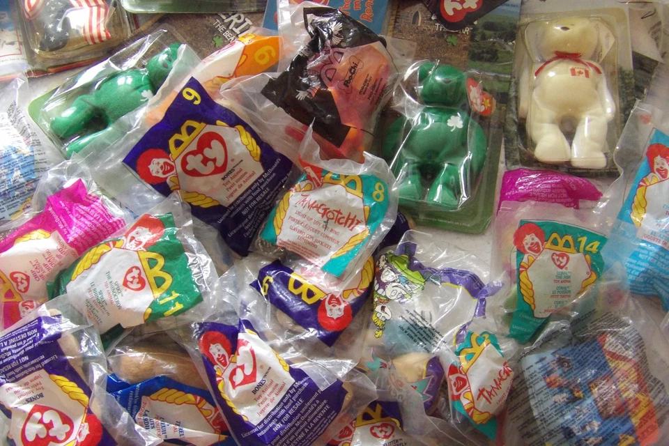 McDonald's Vintage 90s 00s Huge Lot 46 Beanie Babies Toy Story Tamagotchi More - Image 2 of 4