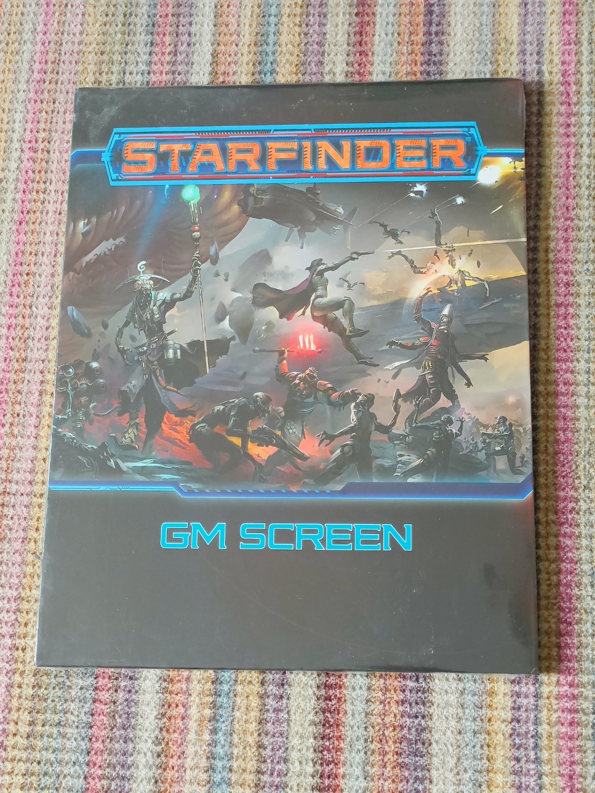 STARFINDER Four Panel GM Screen ""Protect your important notes"" NEW / SEALED