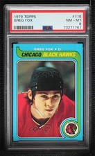 1979-80 Topps Greg Fox #116 PSA 8 0nr3