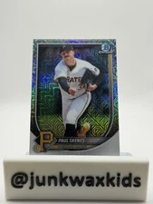 2025 Bowman Chrome #30 Paul Skenes Mojo Refractor