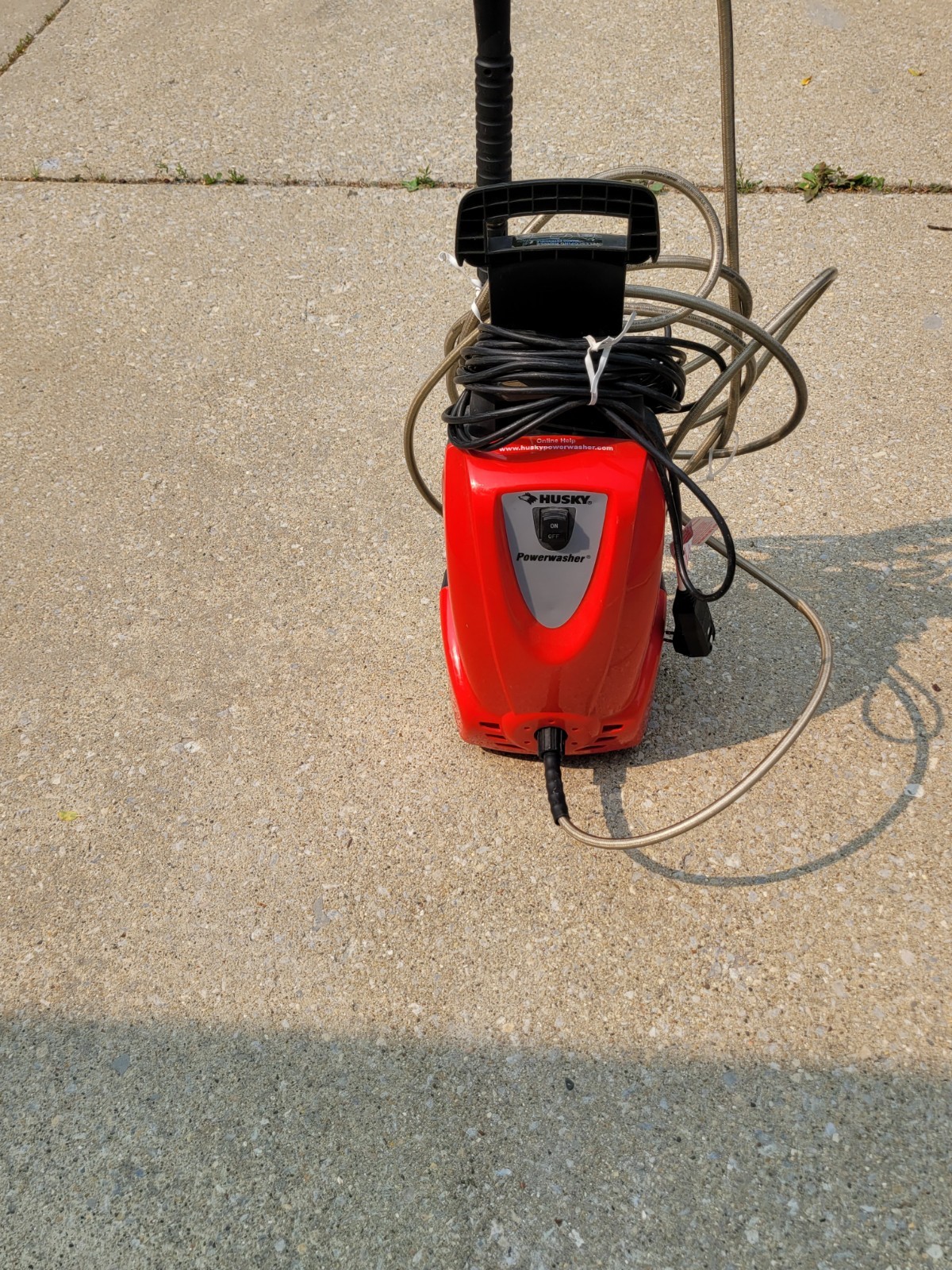 Electric Power Washer.Husky 1600 PSI