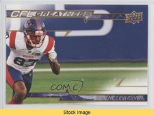 2023 Upper Deck CFL CFL Greatness Gold Eugene Lewis #CG-EL READ x3q