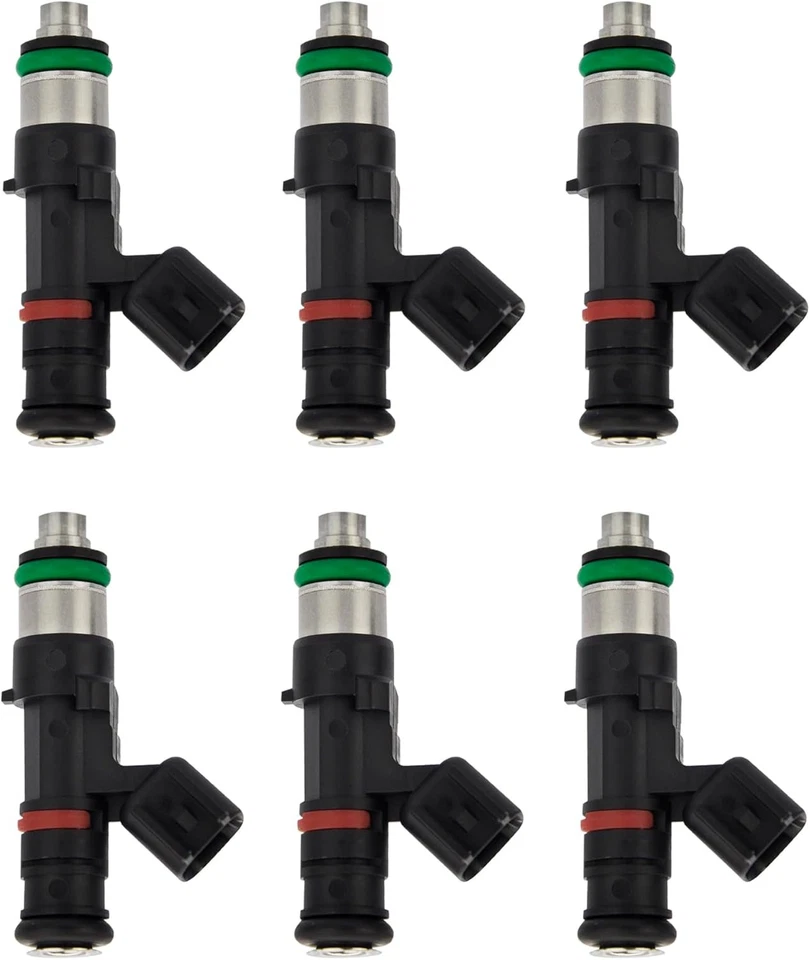 Inyectores de combustible 6 piezas para GMC Acadia Saturn Outlook Buick Enclave 3,6 L 2007-2008  Foto 3 de 4