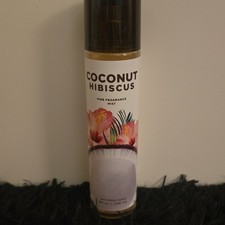 Bath  Body Works Coconut Hibiscus Fine Fragrance Mist Coconut Hibiscus Scent
