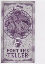 AARON JUDGE 2019 Topps Gypsy Queen Fortune Teller #FTM-1 INSERT New York Yankees