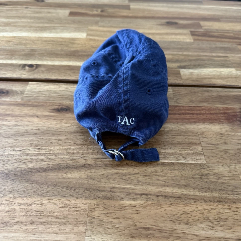 Polo Ralph Lauren Hat Cap Toddler 2T-4T Blue Preppy Classic~TAC INITIALS*AS IS - Image 4 of 4