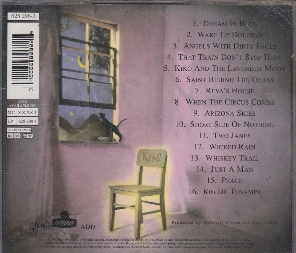 LOS LOBOS "Kiko" CD-Album - Bild 2 von 2