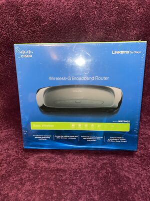 Linksys - WRT54G2 -DIR-890L/R 54 Mbps 4-Port 10/100 Wireless G Router-NEW