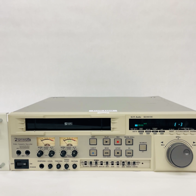 Panasonic AG-DS555P Video Cassette Editing Recorder S-VHS Hi-Fi