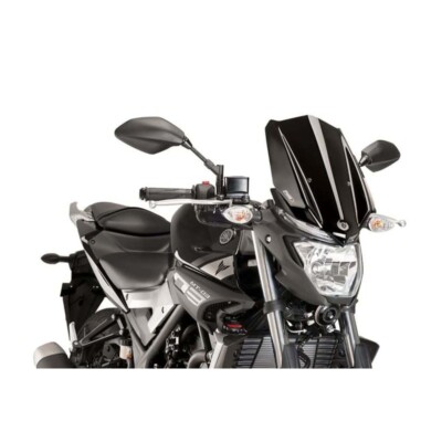 PUIG NAKED FAIRING N.G. TOURING FOR YAMAHA MT-03 16-19 BLACK
