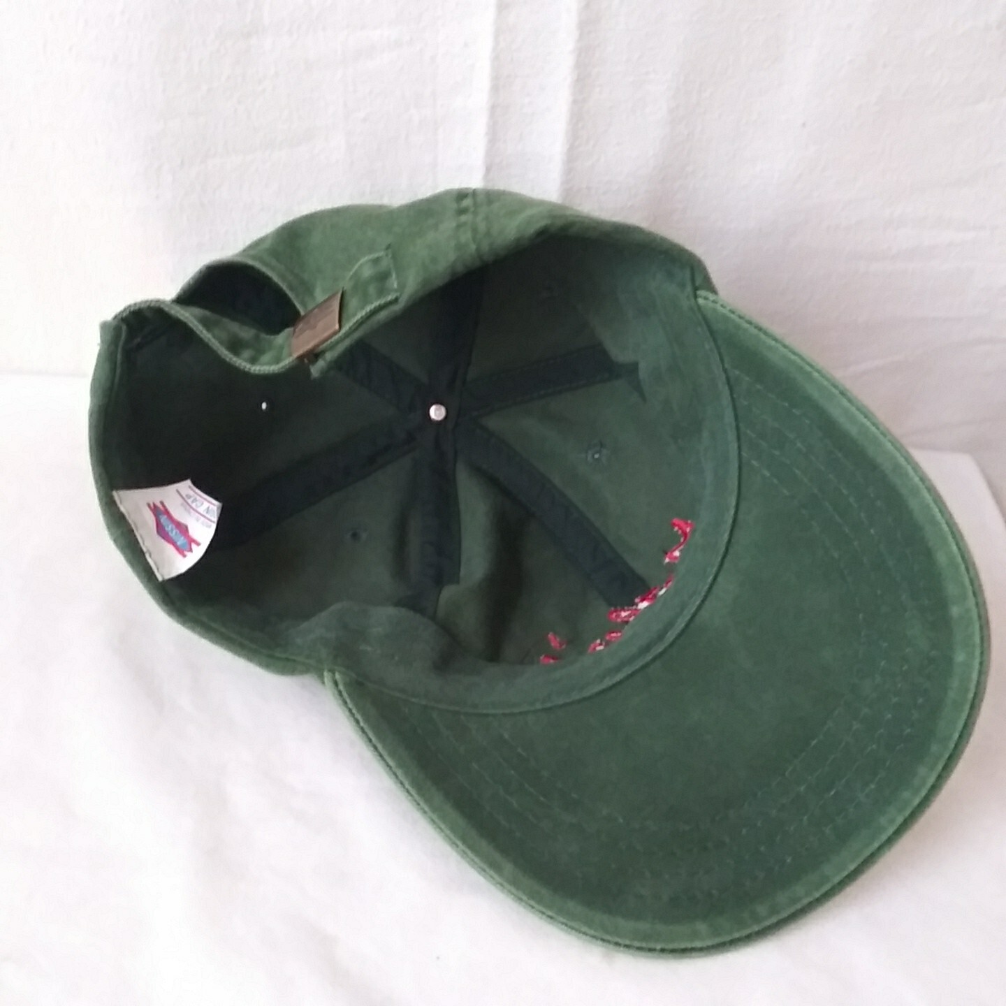 Mother's Script Strapback Hat Green - image 8