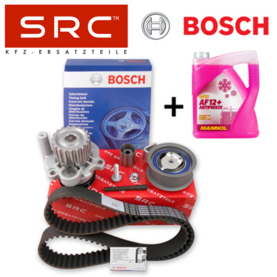 OEM BOSCH ZAHNRIEMEN + SRC ROLLENSATZ WAPU FÜR AUDI SKODA SEAT VW 1.9 TDI 1.9TDI