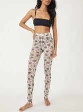 Free People Layered in Lace Legging Ivory Combo Size XS NWT FP