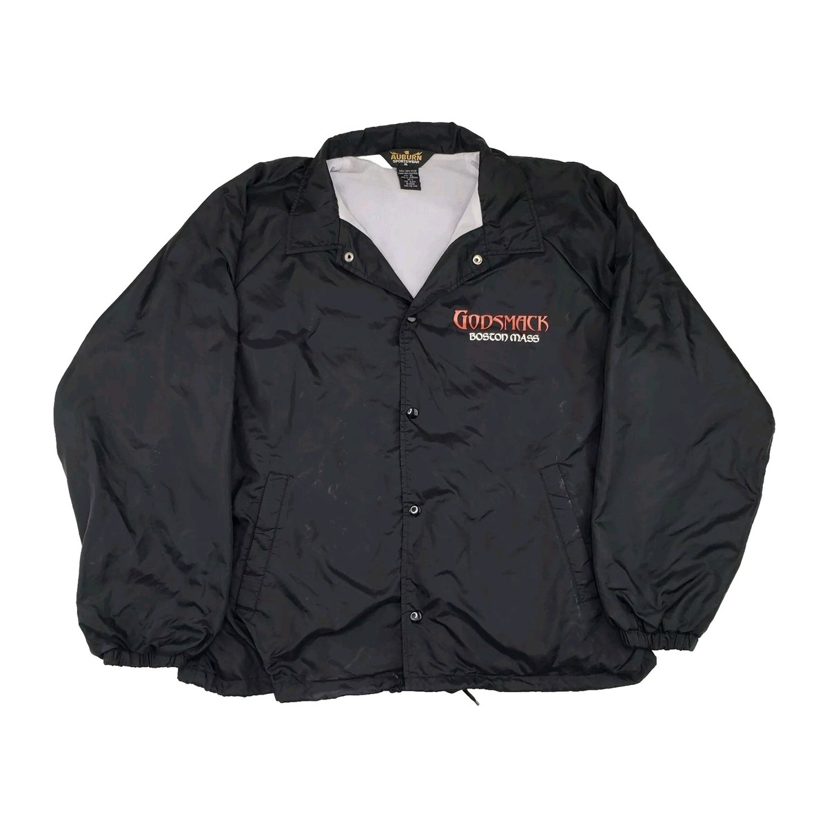 Vintage 2000 Giant Godsmack Tour Jacket Mens XL Concert Boston
