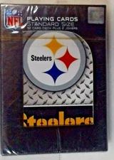 Pittsburgh Steelers Playing cards  Cello Sealed New  USA